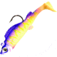Northland UV Mimic Minnow Swimbait, 1 1/2in, 1/32 oz Sz 4 Hook, Purple Tiger, Strip Card, MMUV1-6-46