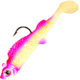 Northland UV Mimic Minnow Swimbait, 2 1/8in, 1/8 oz, Sz 1 Hook, Pink Tiger, Strip Card, MMUV3-6-26