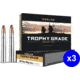 Nosler .416 Remington Magnum, Partition , 400 grain, Nickle Plated Cased