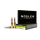 Nosler 6.5mm Creedmoor 140 Grain Ballistic Tip Brass Cased Centerfire Rifle Ammo, 20 Rounds, 40064