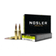 Nosler 6mm Creedmoor 95 Grain Ballistic Tip Brass Cased Centerfire Rifle Ammo, 20 Rounds, 40052