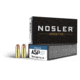 Nosler ASP 9mm 115 Grain Jacketed Hollow Point ASP Brass Cased Pistol Ammo, 50 Rounds, 51017