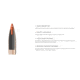 Nosler Ballistic Tip Varmint Rifle Bullet .20 Caliber 32gr, 50ct, 35216