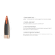 Nosler Ballistic Tip Varmint Rifle Bullet .22 Caliber 40gr, 1000ct, 62634