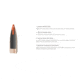 Nosler Ballistic Tip Varmint Rifle Bullet .22 Caliber 55gr, 1000ct, 11288