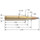 Nosler Custom Rifle Brass .25-06 Remington Improved, 50ct, 10132