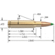 Nosler Custom Rifle Brass .308 Winchester, 50ct, 10225