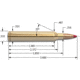 Nosler Custom Rifle Brass 7mm Shooting Times Westerner, 25ct, 11472