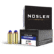 Nosler Defence .40 S&amp;W 200 Grain Bonded Tipped Brass Cased Cased Pistol Ammo, 20 Rounds, 39515