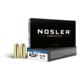 Nosler ASP 10mm 180 Grain Jacketed Hollow Point Brass Cased Cased Pistol Ammo, 50 Rounds, 51412