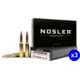 Nosler Match Grade 6.5mm Creedmoor 140 Grain Custom Competition Brass Cased Centerfire Rifle Ammo, 60 Rounds