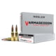 Nosler Match Grade 6.5mm Grendel 90 Grain Flat Base Tipped Brass Cased Centerfire Rifle Ammunition