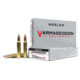 Nosler Varmageddon .223 Remington 62 Grain Flat Base Hollow Point Brass Cased Centerfire Rifle Ammo, 20 Rounds, 40223