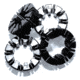 Novagrade Small Compression Ring Set, Black, Small AC-RD00-00
