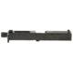 Noveske DM Slide and Pistol Threaded Barrel Set, For Glock 17 Gen 4, 9mm, 4.50in, 1-10 Twist, Includes Noveske End Plate, Cover Plate w/Rear Sight, Front Sight, DLC Finish, Black, 03002705