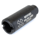 Noveske KX5 Flash Suppressor, 1/2x28 Threads, 1/2 crush washer, Black, 05000519