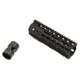 Noveske N4 Hybrid Rail, Keymod, 7in, Black, 05000457