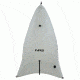 NRS Canoe 3-D Long Solo Float, Gray 50085.01.100
