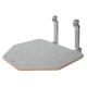 NRS Frame Rear Casting Platform, Large, 93041.03.101