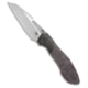 Null Knives Null Voodoo Folding Knife, 3.625in, Bohler M390 Stainless Steel, Reverse Tanto Blade, Carbon Fiber, Black/Purple Handle, Black/Purple/Gray, 8.25 inch, BHQ-204763