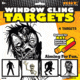 Nxt Generation Zombie Window Cling Targets 4 Zombie Targets
