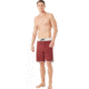 Oakley 19in Melange Contrast Details Boardshort - Mens, Iron Red Light Heather, 31, 482406-973-31