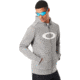 Oakley 360 Full Zip Fleece Hoodie - Mens, Athletic Heather Grey, Extra Large, 461536-24G-XL
