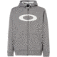 Oakley 360 Full Zip Fleece Hoodie - Mens, Athletic Heather Grey, Extra Large, 461536-24G-XL