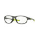 Oakley A CROSSLINK STRIKE OX8067 Single Vision Prescription Eyeglasses 806702-56 - Grey Smoke Frame