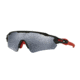 Oakley RADAR EV PATH A OO9275 Single Vision Prescription Sunglasses, 35mm, Polished Black, OO9275-927506-35-SV