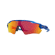 Oakley RADAR EV PATH A OO9275 Single Vision Prescription Sunglasses, 135mm, Translucent Sapphire, OO9275-927524-35-SV