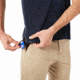 Oakley Aero Stripe Jacquard Polo - Mens, Fathom, Large, 434034-6AC-L