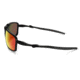Oakley Badman Sunglasses Dark Carbon Frame, Ruby Iridium Polarized Lens-OO6020-03