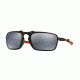 Oakley BADMAN OO6020 Single Vision Prescription Sunglasses OO6020-602007-60 - Lens Diameter 60 mm, Frame Color Dark Carbon