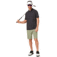 Oakley Balata Performance Polo - Mens, Dull Onyx, Extra Small, 434306-27C-XS