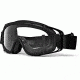 Oakley Ballistic Assault Fan Goggles, Black Frame, Clear Lens 11-174