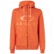 Oakley Bark Fz Hoodie - Mens, Energy Orange, Extra Small, 461643-73D-XS