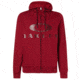 Oakley Bark Fz Hoodie - Mens, Raspberry, Extra Large, 461643-45A-XL