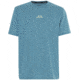 Oakley Bark New Short Sleeve Tee - Mens, Blue Coral Heather, Medium, 457131-6D9-M