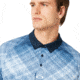 Oakley Barkie Gradient Golf Polo Short Sleeve - Mens, Fathom, Extra Small, 434312-6AC-XS