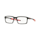 Oakley BASE PLANE OX3232 Prescription Eyeglasses 323205-52 - Satin Black Frame, Clear Lenses