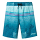 Oakley Beach Flower Striped 18 Inches - Mens, Petrol, 3XL, 482450-9PE-XXXL