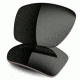 Oakley Big Taco Replacement Lenses, Dark Grey 41-807