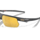Oakley BiSphaera Sunglasses, Matte Carbon, PRIZM 24K Polarized, PRIZM 24K Polarized, OO9400-1268