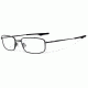 Oakley Keel Blade Progressive Prescription Eyeglasses, Polished Black Frame, OX3125-0153PR