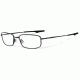 Oakley Keel Blade Progressive Prescription Eyeglasses, Polished Black Frame, OX3125-0155PR
