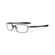 Oakley Blender 6B Progressive Prescription Eyeglasses, Polished Black Frame OX3162-0455PR