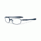 Oakley Blender 6B Single Vision Prescription Eyeglasses, Polished Midnight Frame OX3162-0555SV