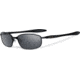 Oakley Blender Sunglasses, Black Iridium Polarized Lens, Polished Black Frame OO4059-11