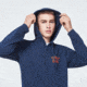 Oakley Bold O-Grip Full Zip Hoodie - Mens, Foggy Blue, Small, FOA400572-6FB-S